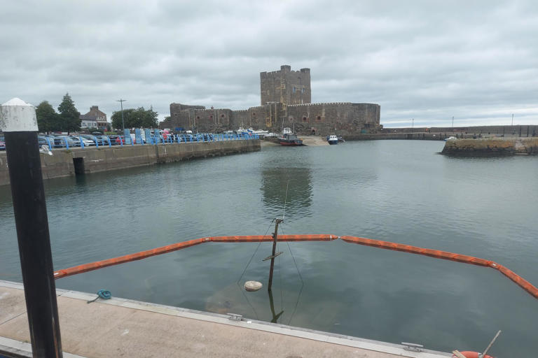 Moves afoot to raise sunken boat in Carrickfergus Harbour as council ...