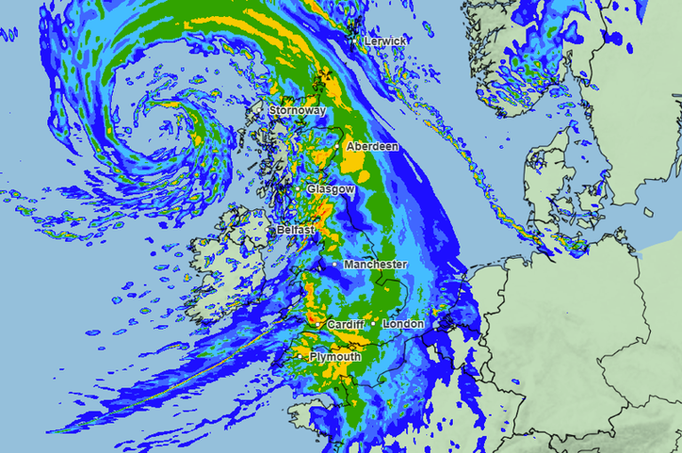 Met Office names second storm Boelo to hit UK on Saturday with 80mph ...