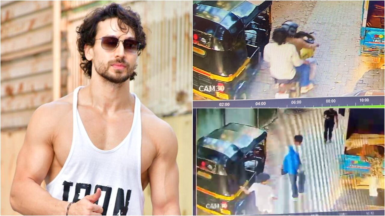 Tiger Shroff firing case: Exclusive CCTV shows accused leaving Andheri ...