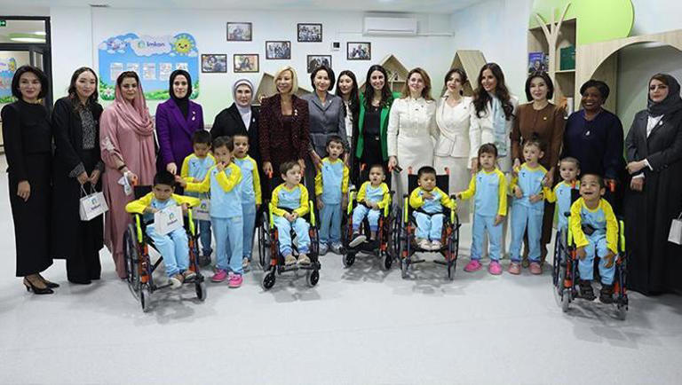 Emine Erdoğan Semerkant’ta! Özel gereksinimli çocuklar için önemli adım