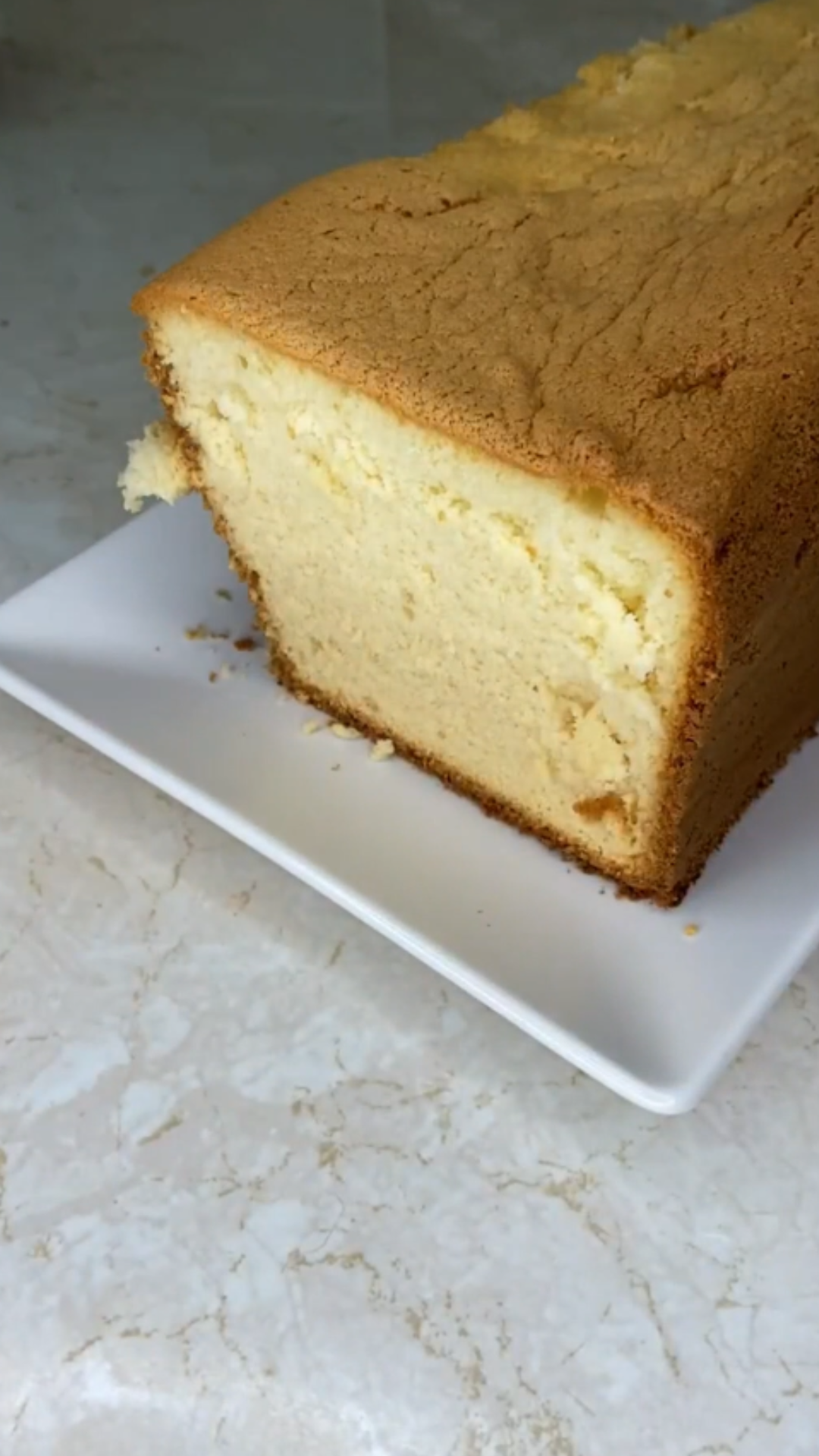 Bolo japonês castella