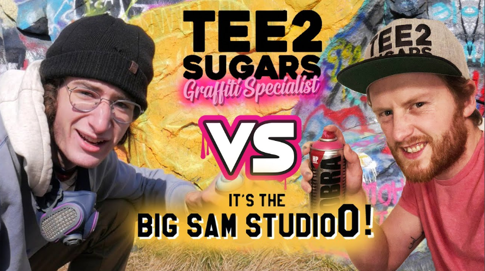 Street art showdown: Graffiti portraits by Tee2Sugars & Big Sam