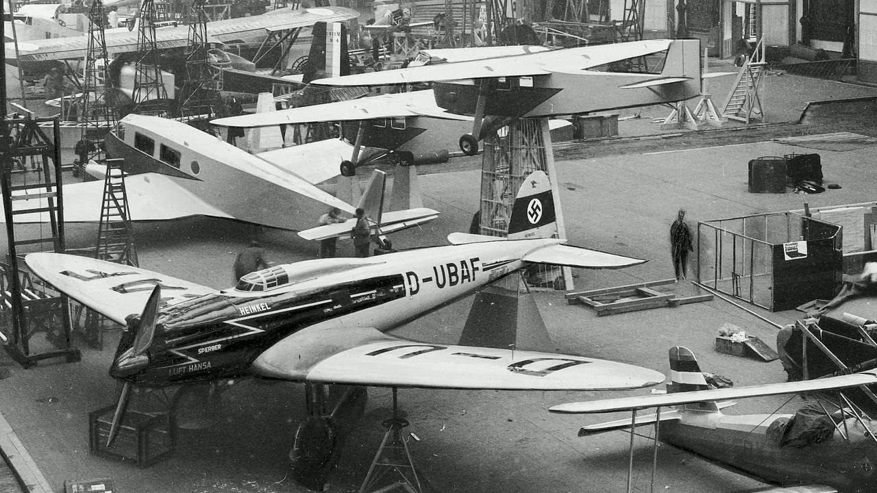 Heinkel He 70 Blitz outpaced fighters before military service