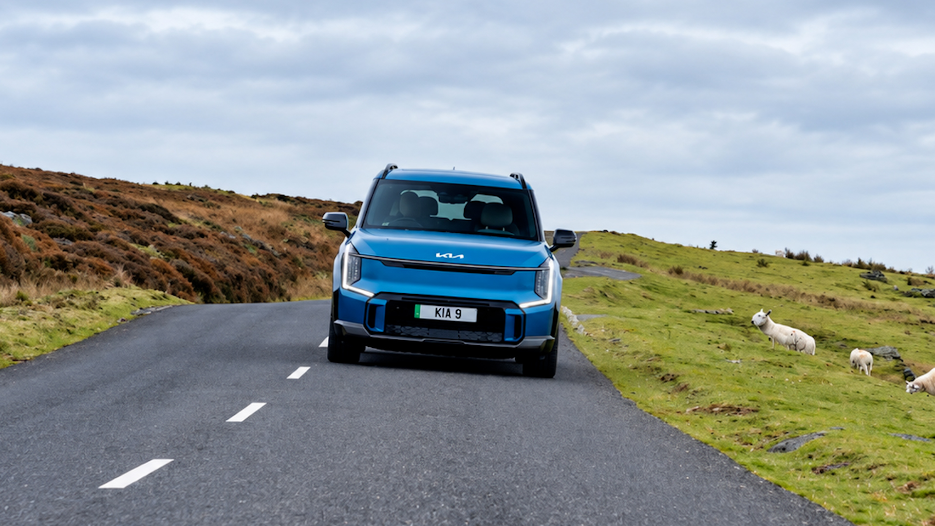 Testing acceleration and handling in a heavy electric SUV
