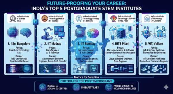 How to choose postgraduate STEM courses in India: Know the best five ...