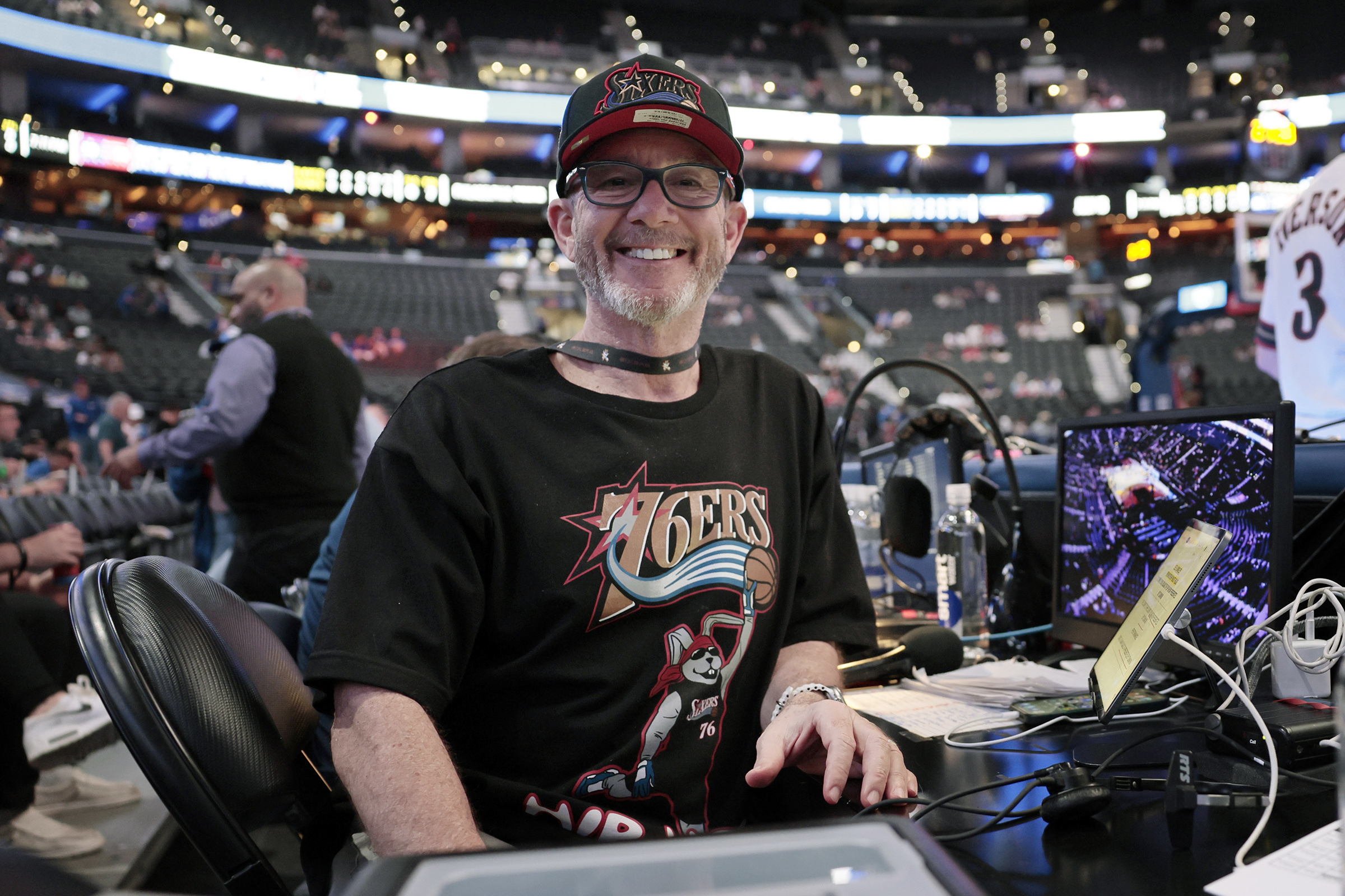 Sixers PA announcer Matt Cord unretired because of LeBron James. Maybe he can finally dine with the King
