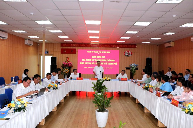 Phó bí thư Nguyễn Phước Lộc: Phát triển bệnh viện tại cụm y tế Thủ Đức, tăng độ bao phủ chăm sóc sức khỏe