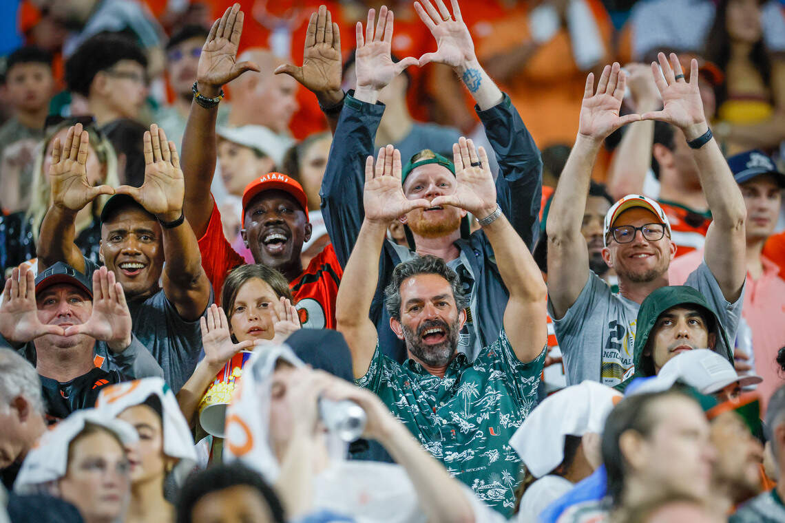 Eye on the U: The Miami Hurricanes are No. 1 and they couldn't care less