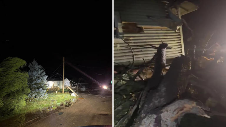 No warning: Suspected tornado slams Heber-Overgaard community; 1 injured