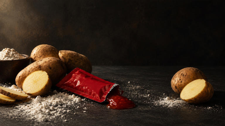 Potato ketchup did not fool us. We were already happy to be fooled