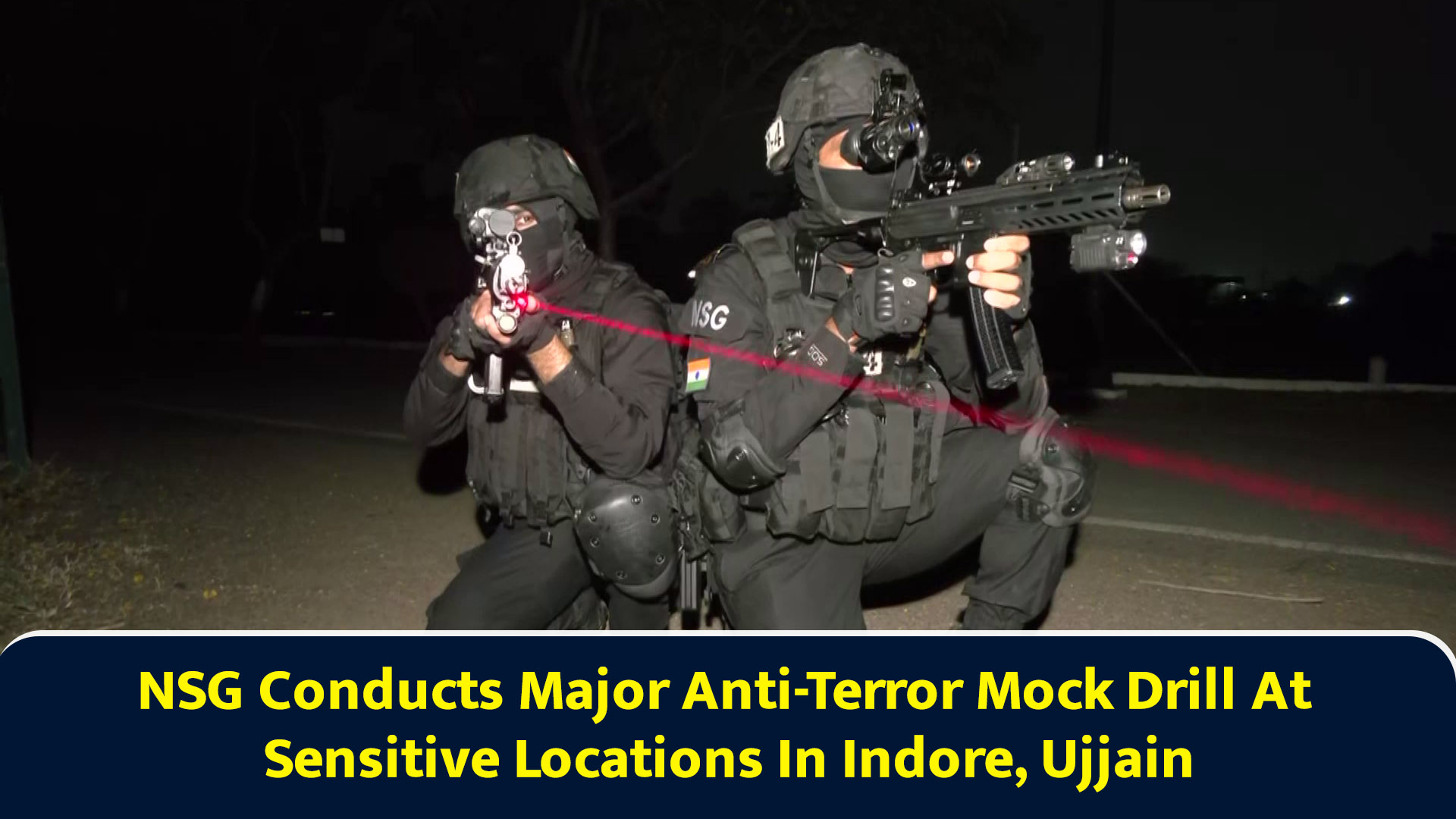 NSG conducts major anti-terror mock drill at sensitive locations in ...