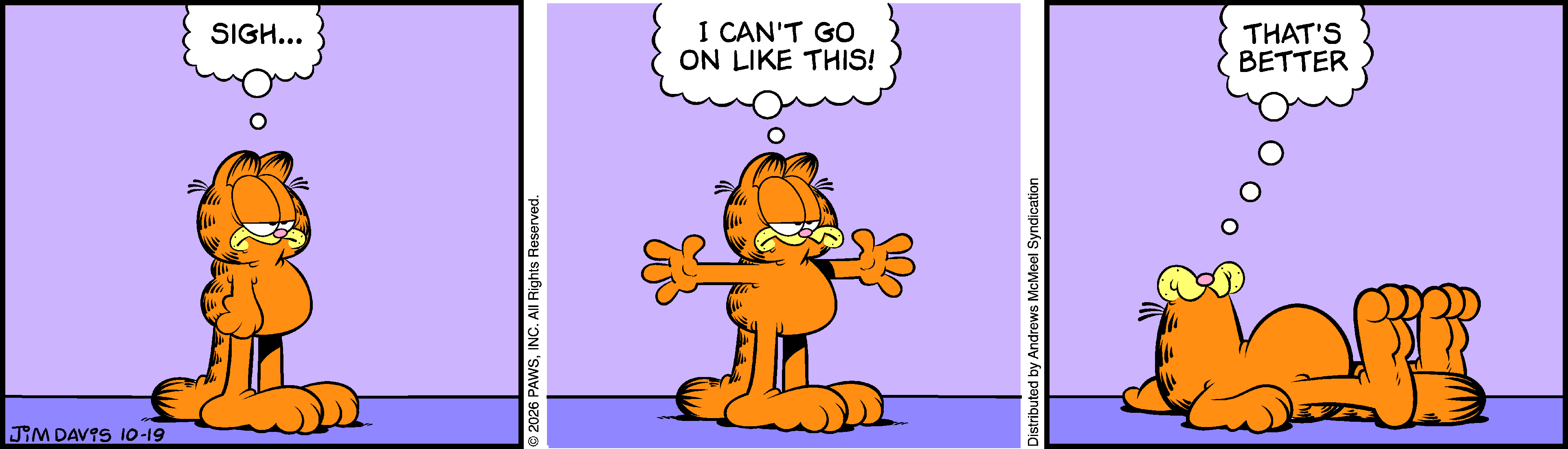 Garfield by Jim Davis