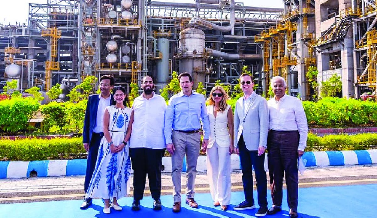 Marco Rubio visits Ambani's Jamnagar refinery