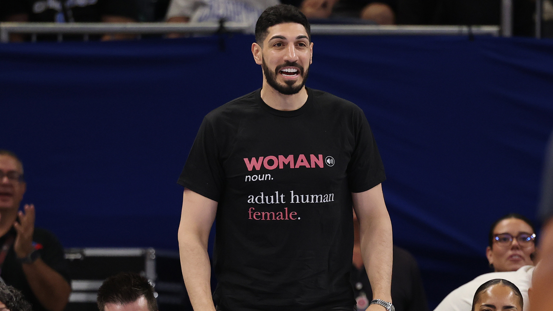 Enes Kanter Freedom says he was kicked out of Game 3 of WNBA Finals ...