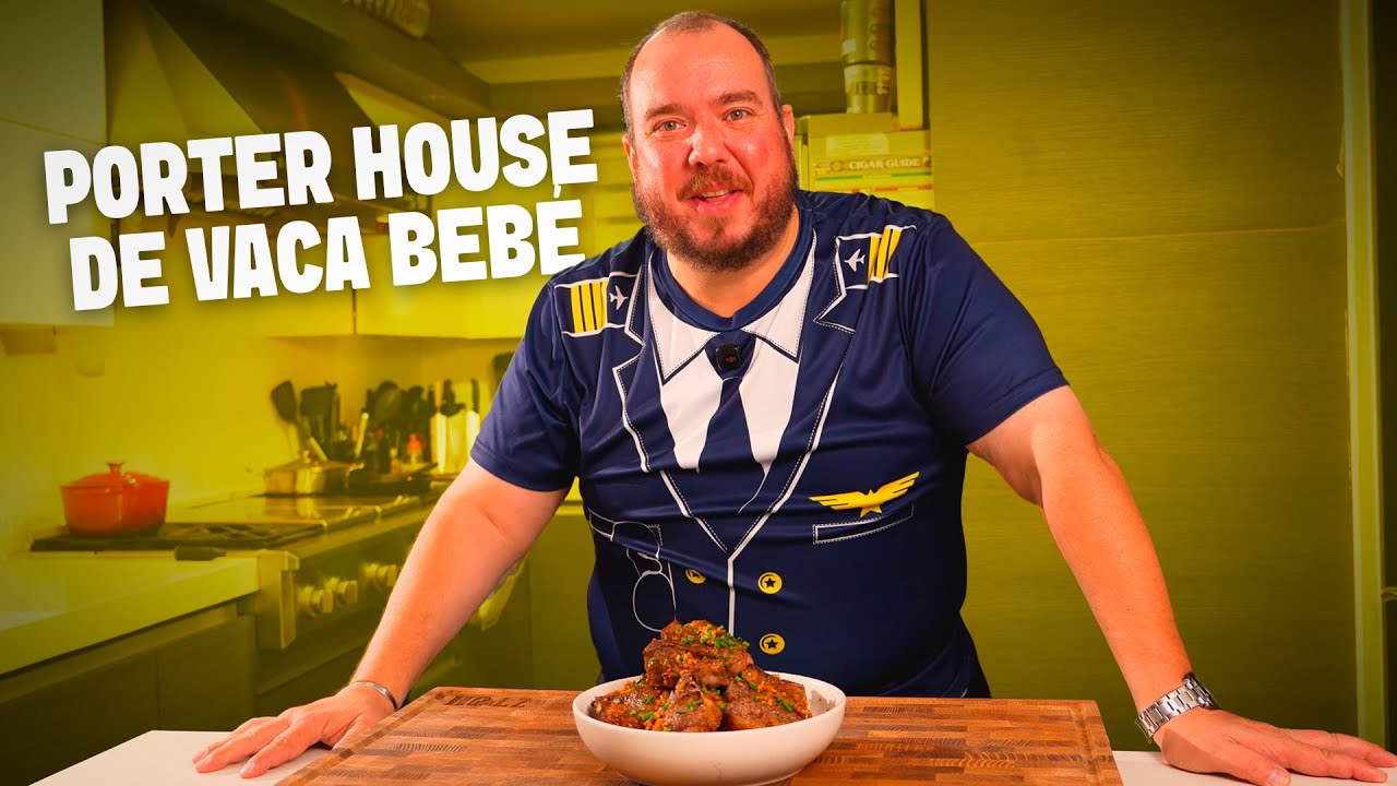 Así se prepara un porterhouse de vaca bebé