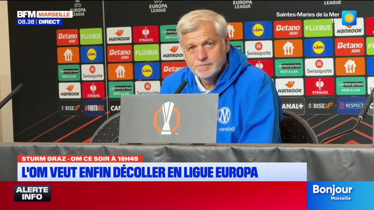 STURM GRAZ - OM ce soir à 18h45. L'OM veut enfin décoller en Ligue Europa