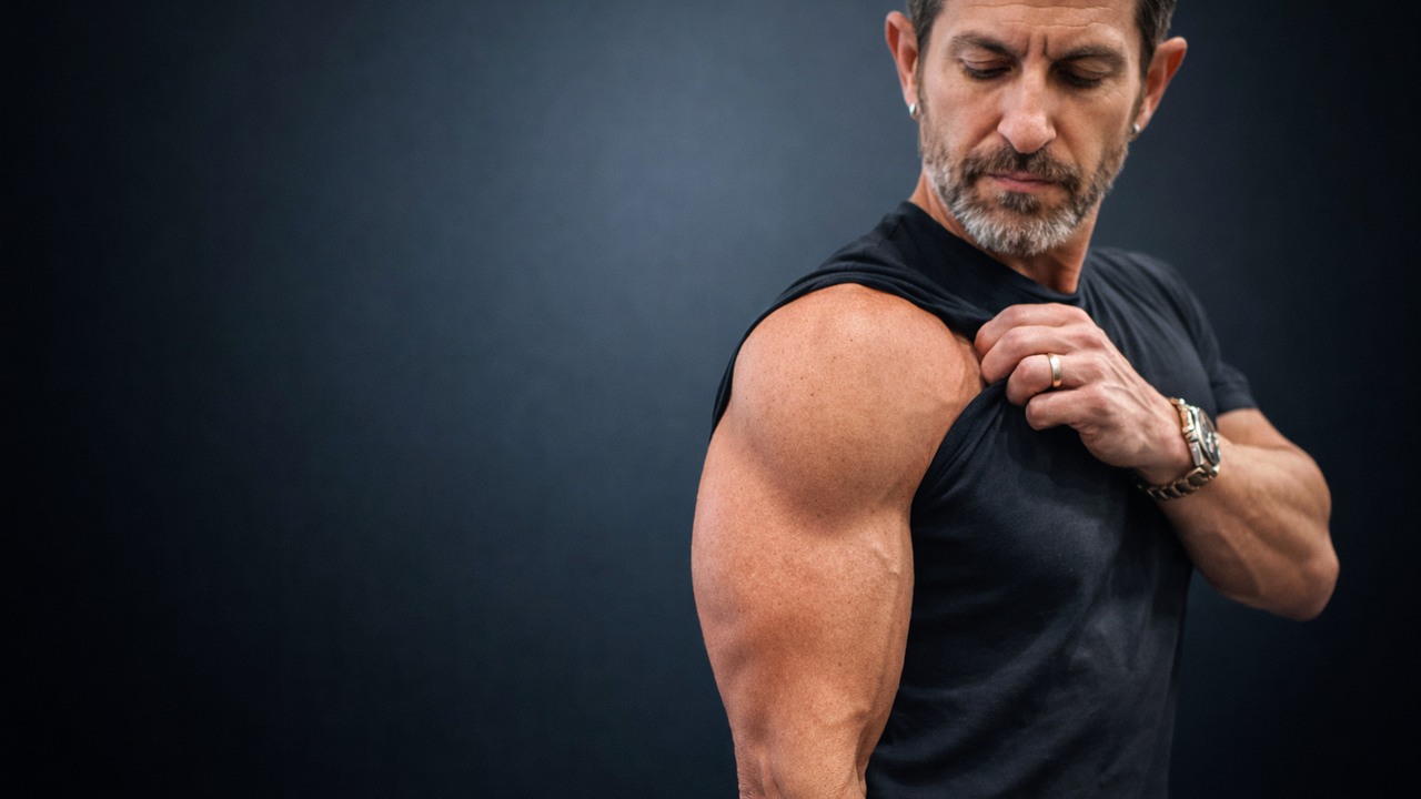 He lost 15 pounds… then discovered why his arms looked bigger