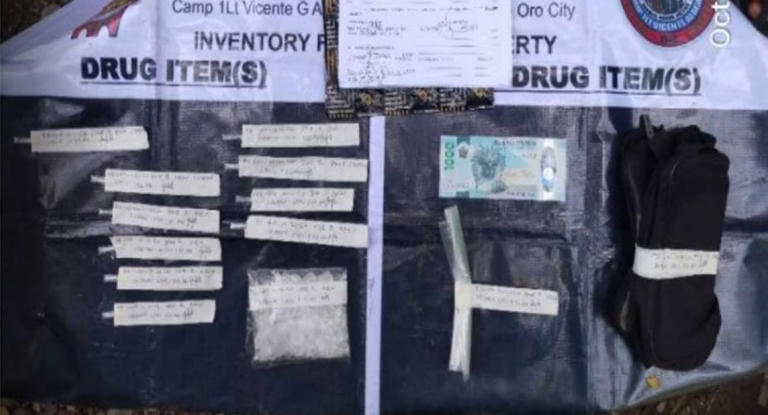 Cagayan de Oro drug sting yields P748,000 in shabu