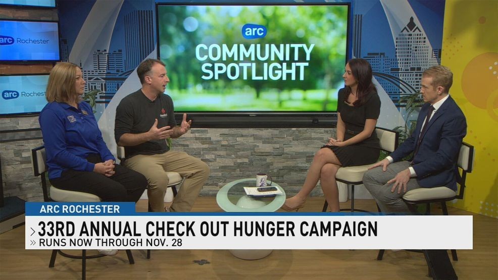 Check Out Hunger back at Wegmans, helping Foodlink