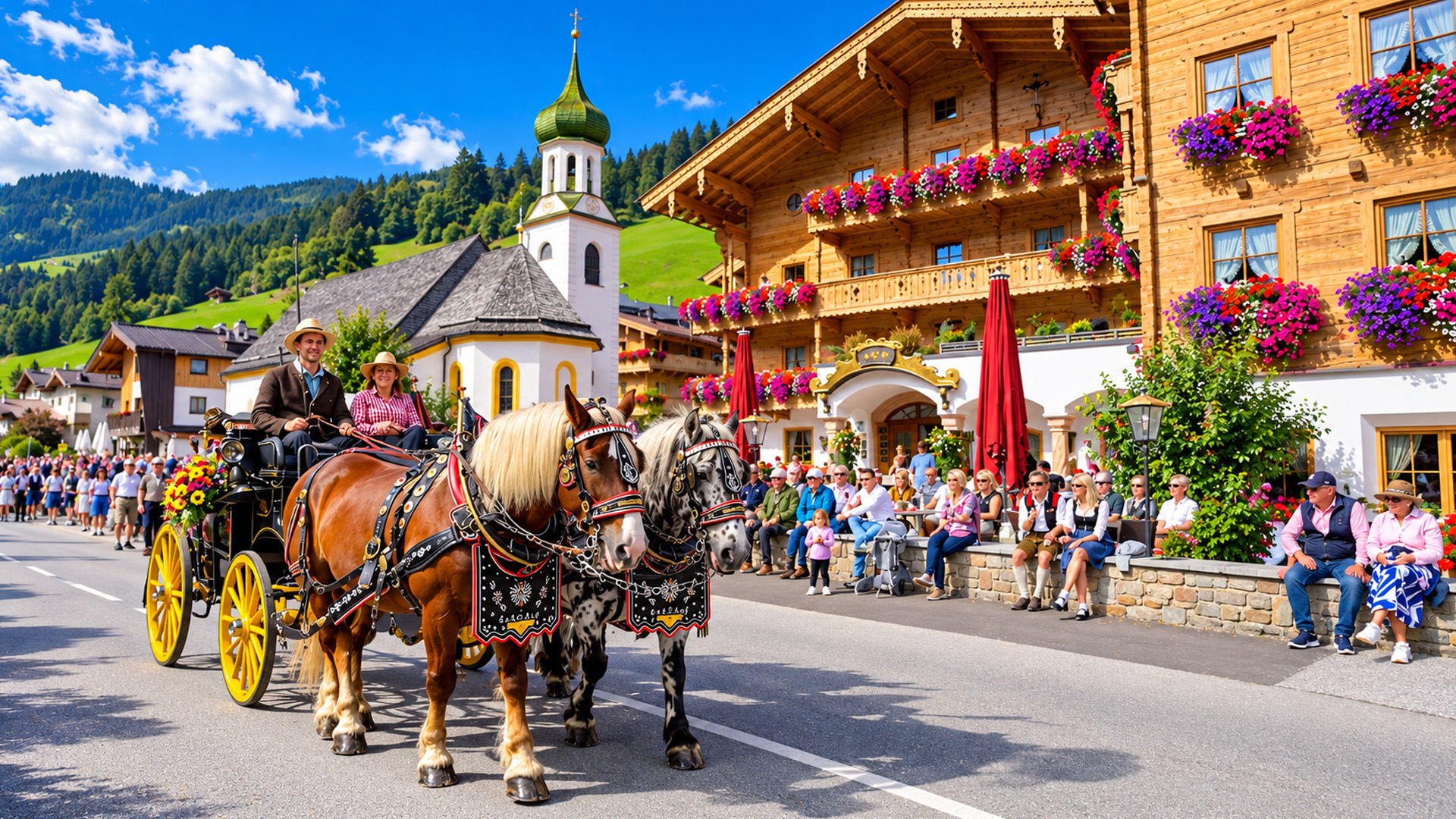 Austrian alpine traditions come alive at Gerlos Almabtrieb (4K)