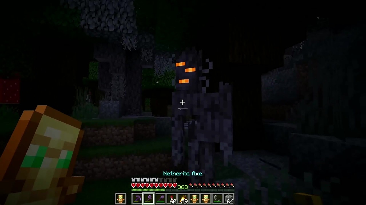 aCookieGod tries to survive the Creaking update in Minecraft hardcore