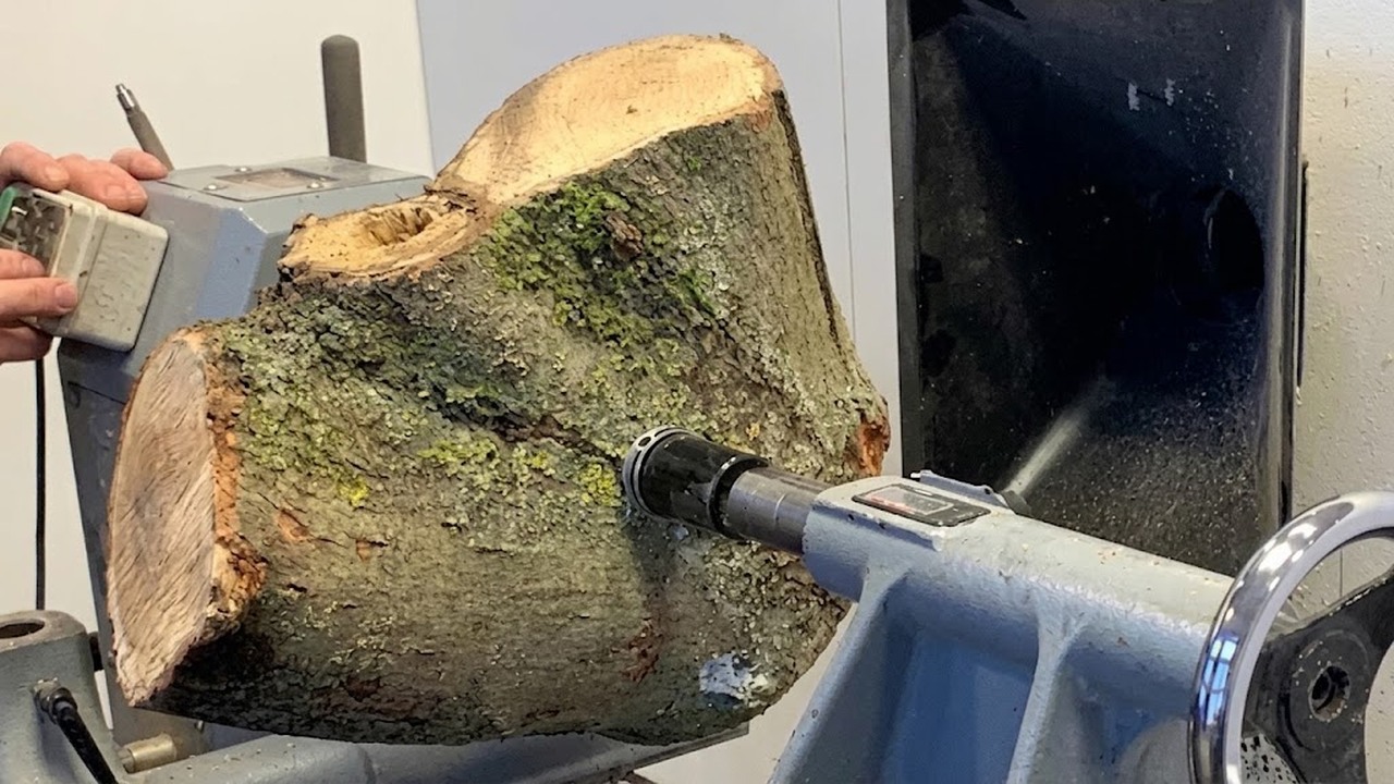 Mastering double crotch woodturning