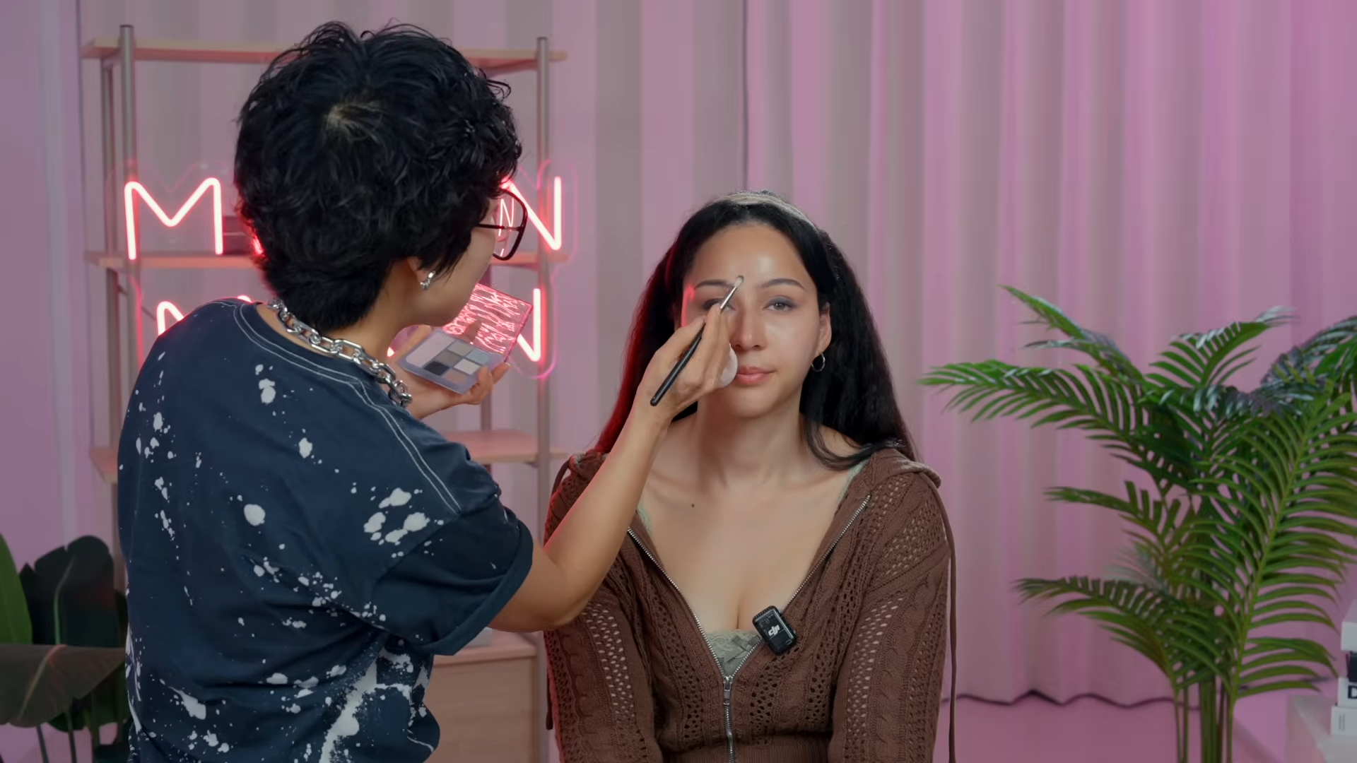 Inside a professional Korean makeup transformation session