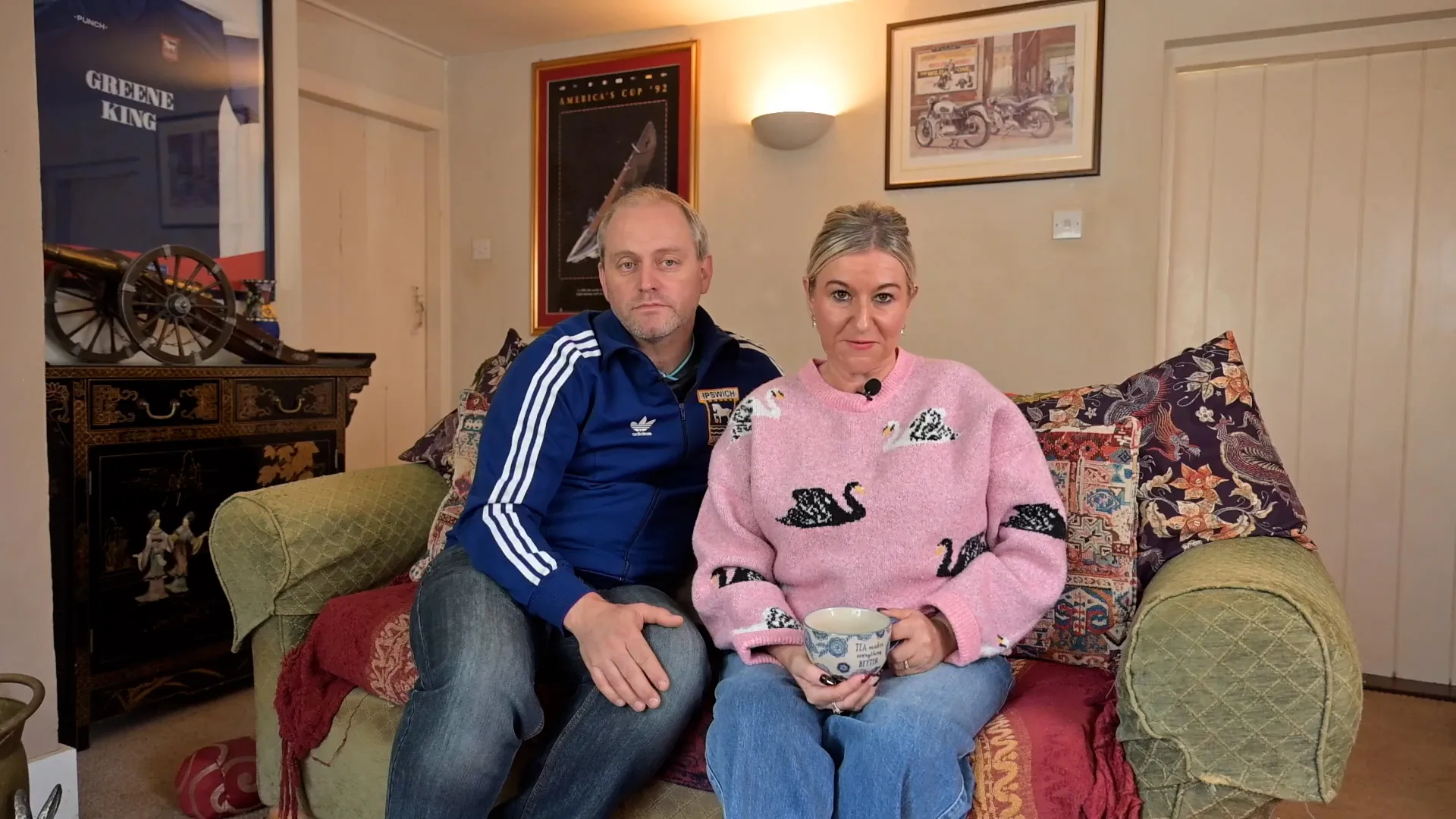 Couple injured by drunk football fan falling from stadium could have ...
