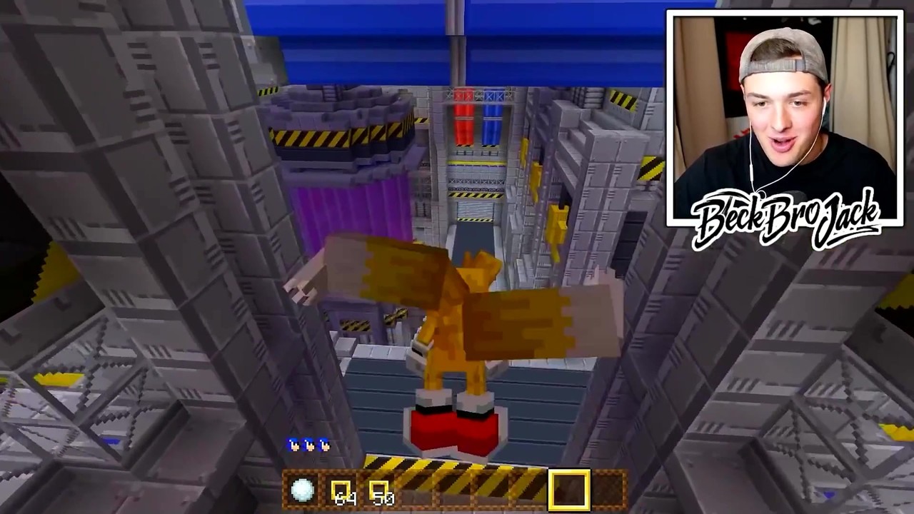 BeckBroJack unlocks Shadow in Sonic's life in Minecraft