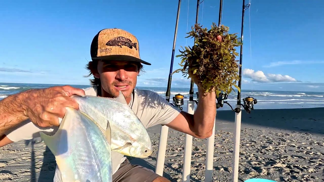 A Florida pompano fishing trip highlights a problem for beach anglers