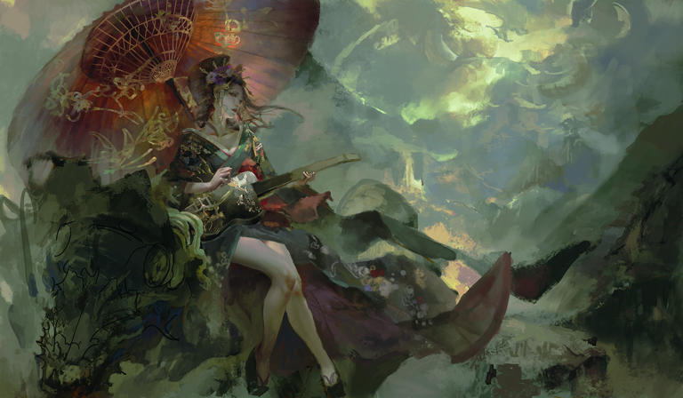 This underused Photoshop layer is key for adding atmosphere to fantasy art