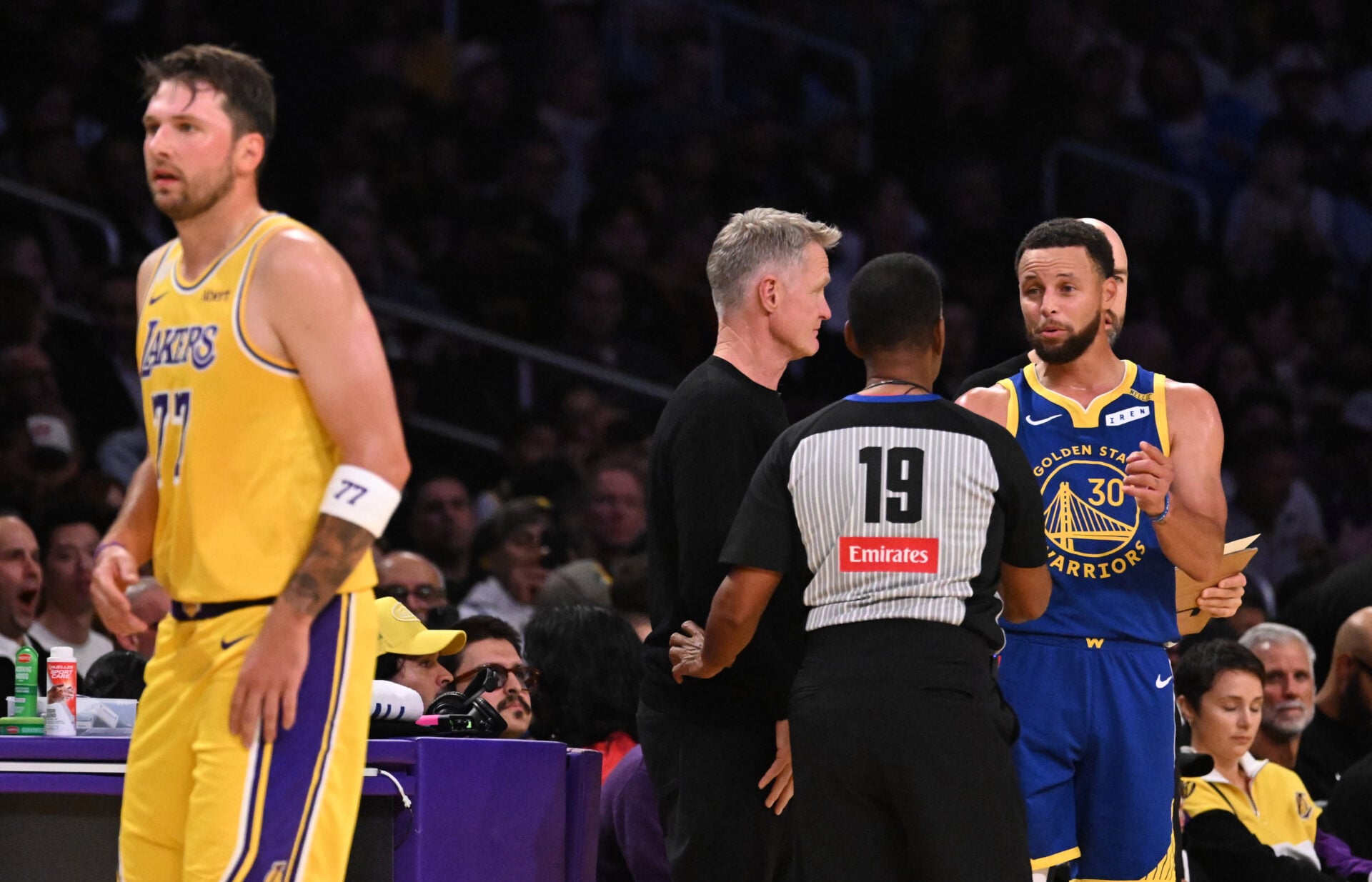 Steph Curry has a message for Yaxel Lendeborg after Luka Doncic drama