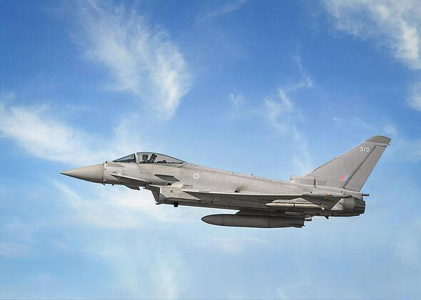 RAF fighter jet forced to declare mid-air emergency over UK