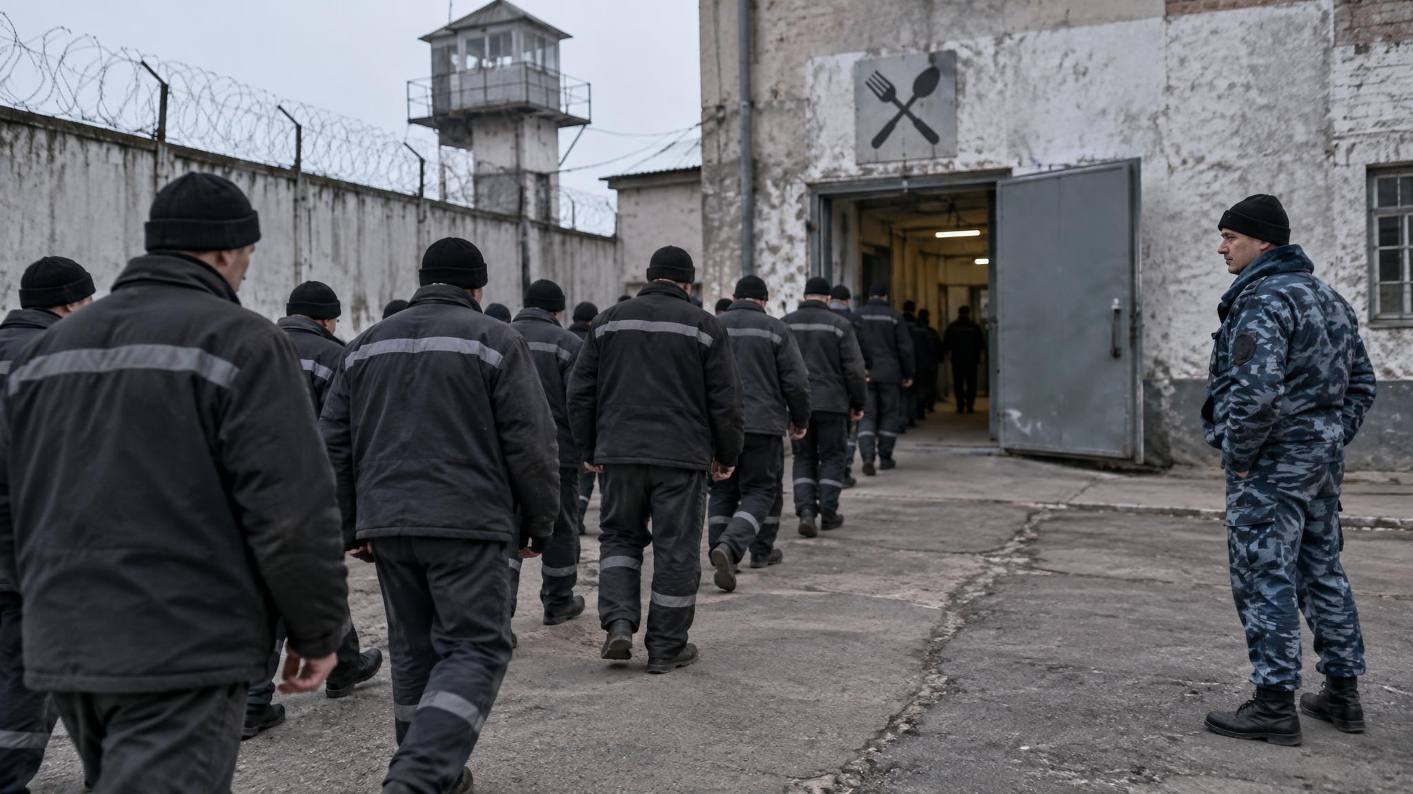 Colony 100 inmates monitor each other under rules that punish the group ...