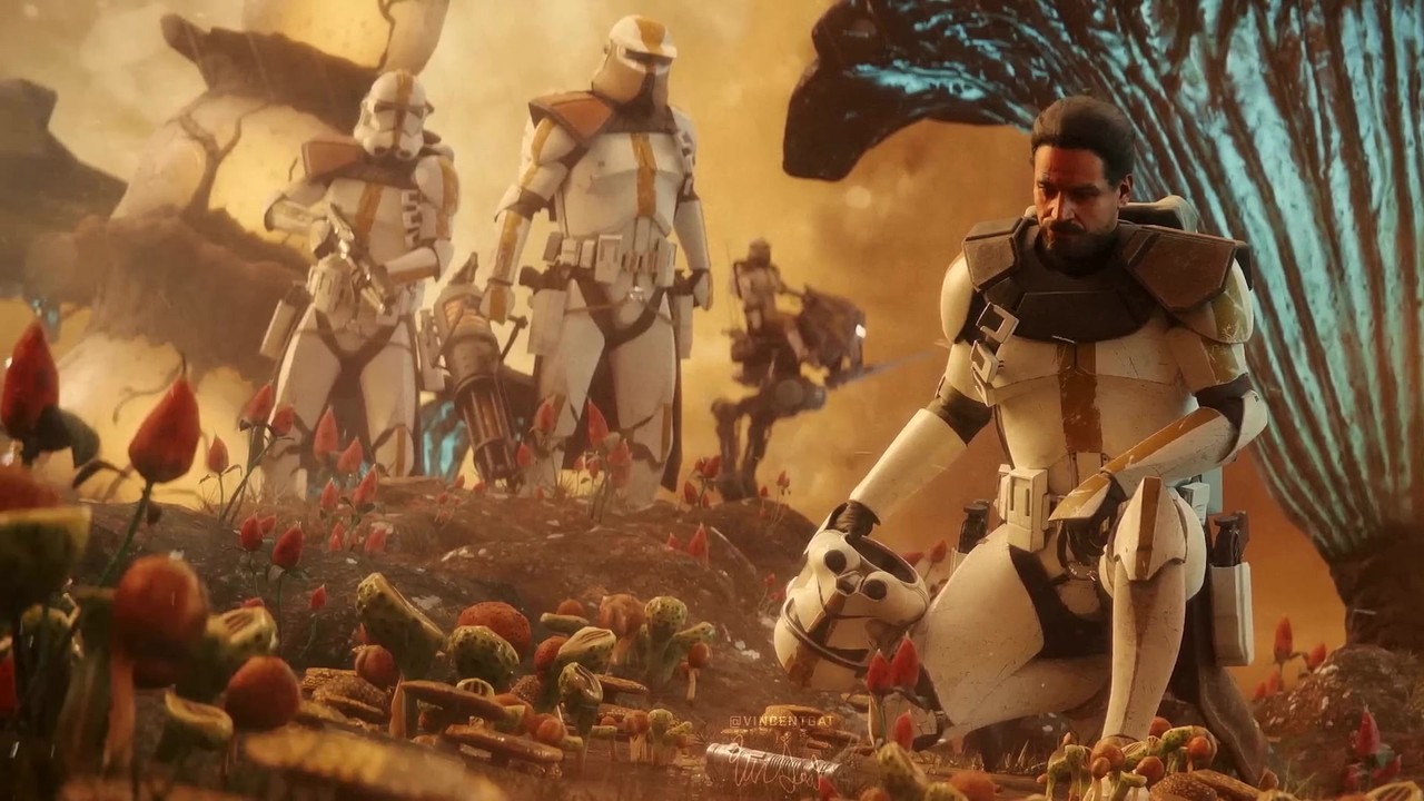 10 clone trooper units wiped out in the Clone Wars