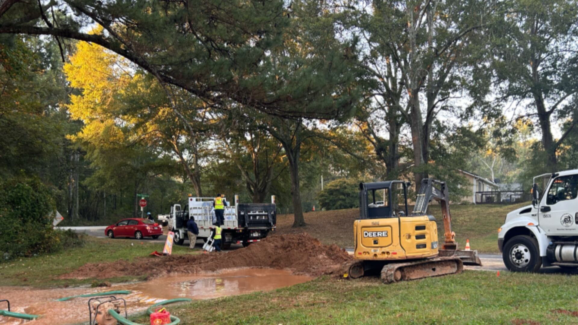 DeKalb County neighborhood enters second day without running water