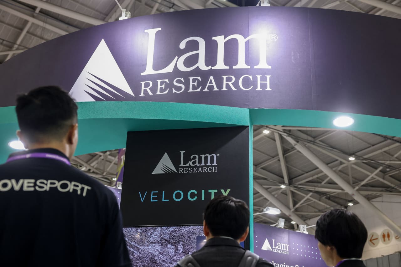 Chip stock rebound comes undone after Lam Research stokes spending fears