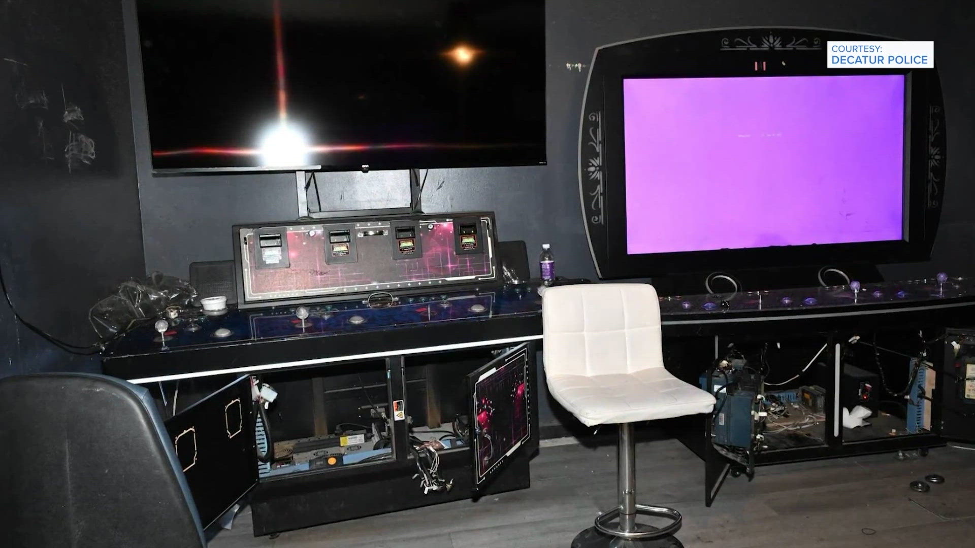 Decatur gambling house raid leads to five arrests