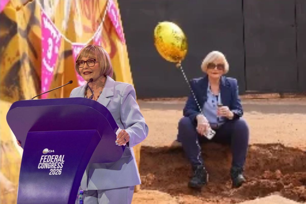 Helen Zille does it again with pothole ploy [video]