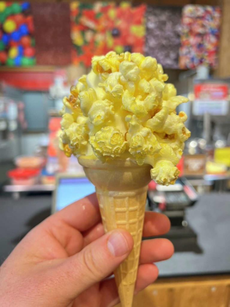 We tried it: Stew's hot buttered popcorn ice cream is a 'holy trinity ...