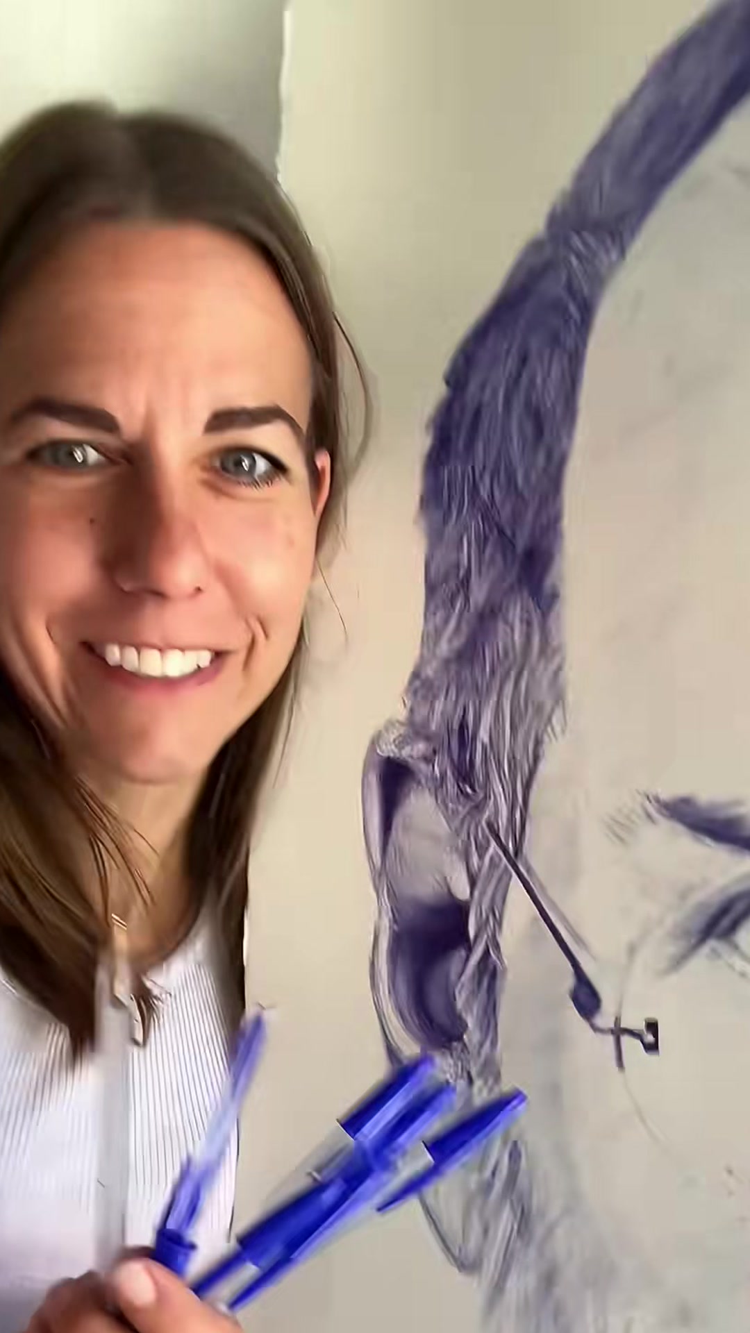 Can you really draw a realistic portrait with a 12-cent pen?