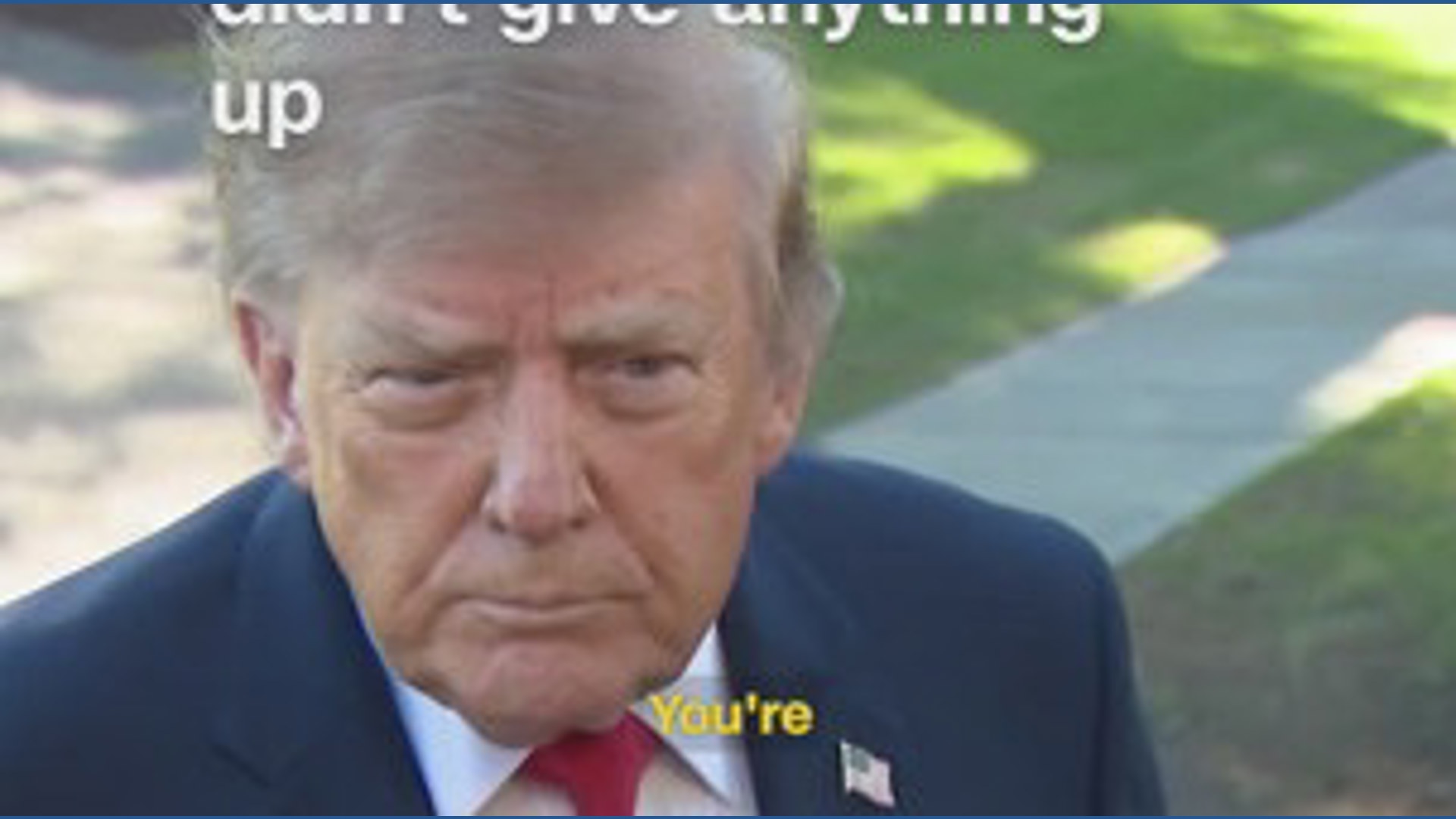 President Trump defends Russia negotiations