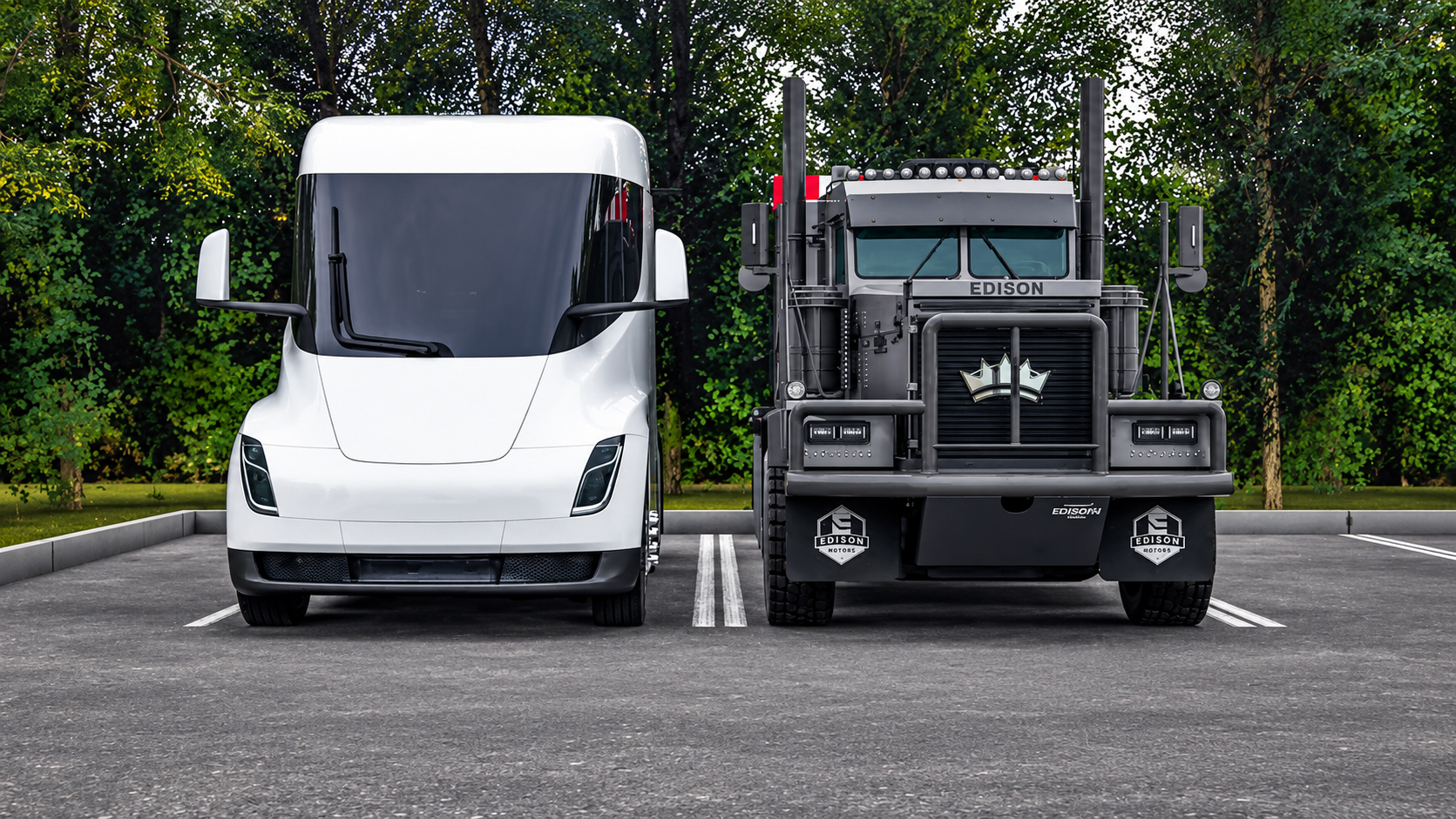 Two truckers got tired of waiting for Tesla then built a 1,455-HP monster