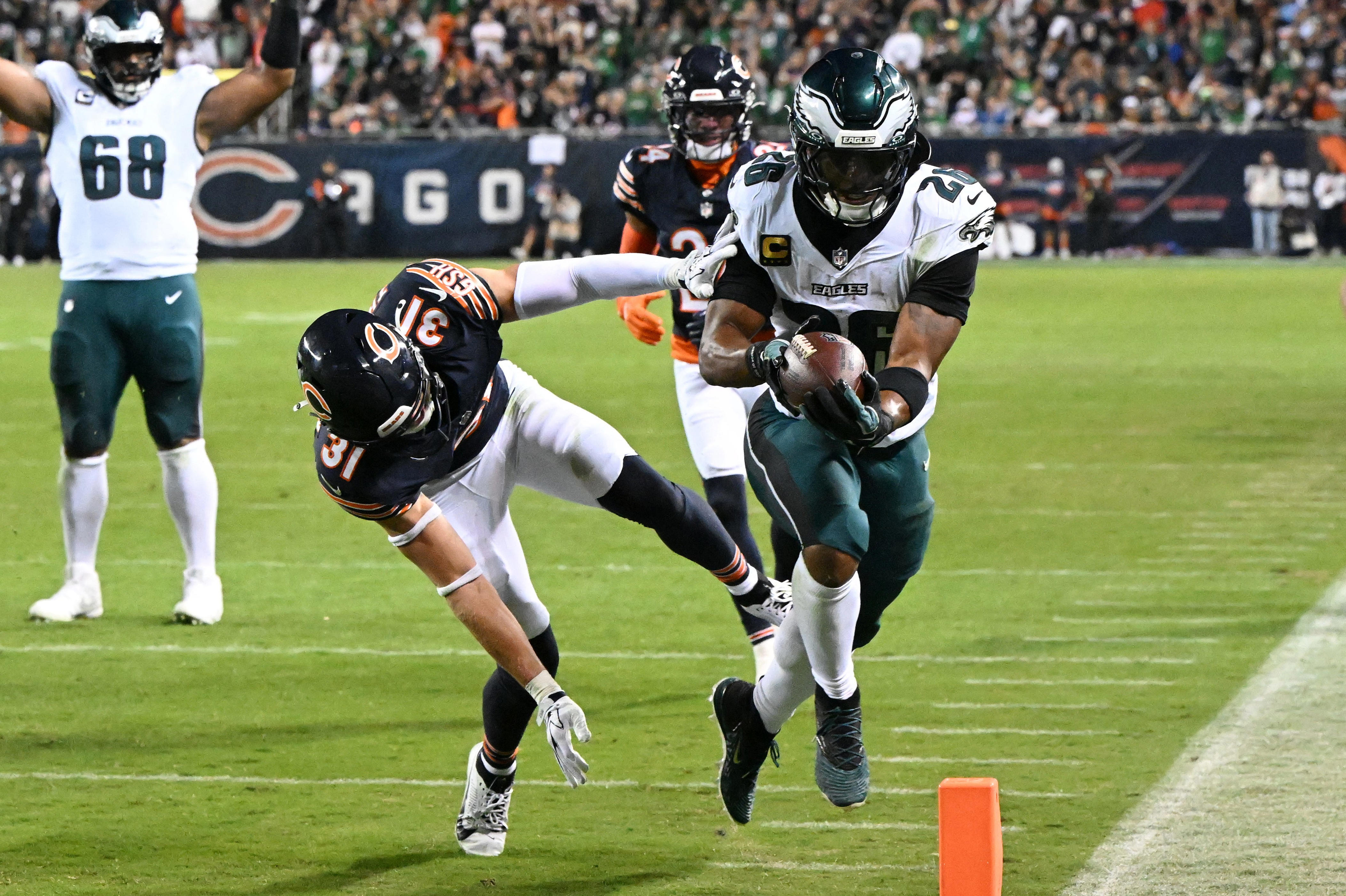 Saquon Barkley on the mend
