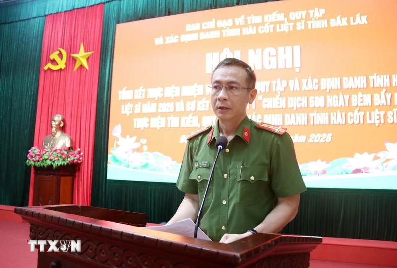 Đắk Lắk chủ động tìm kiếm thông tin hài cốt liệt sỹ ngay từ cơ sở