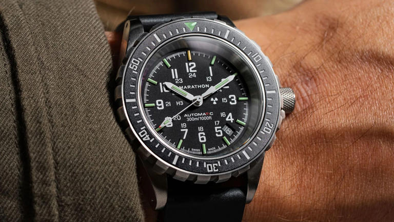 Marathon's legendary military dive watch just got a titanium upgrade