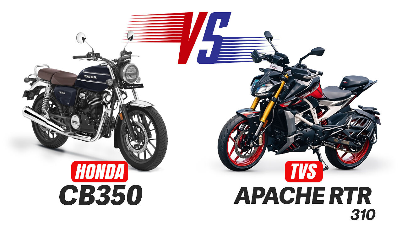 Honda CB350 vs TVS Apache RTR 310 spec comparison: What’s different?