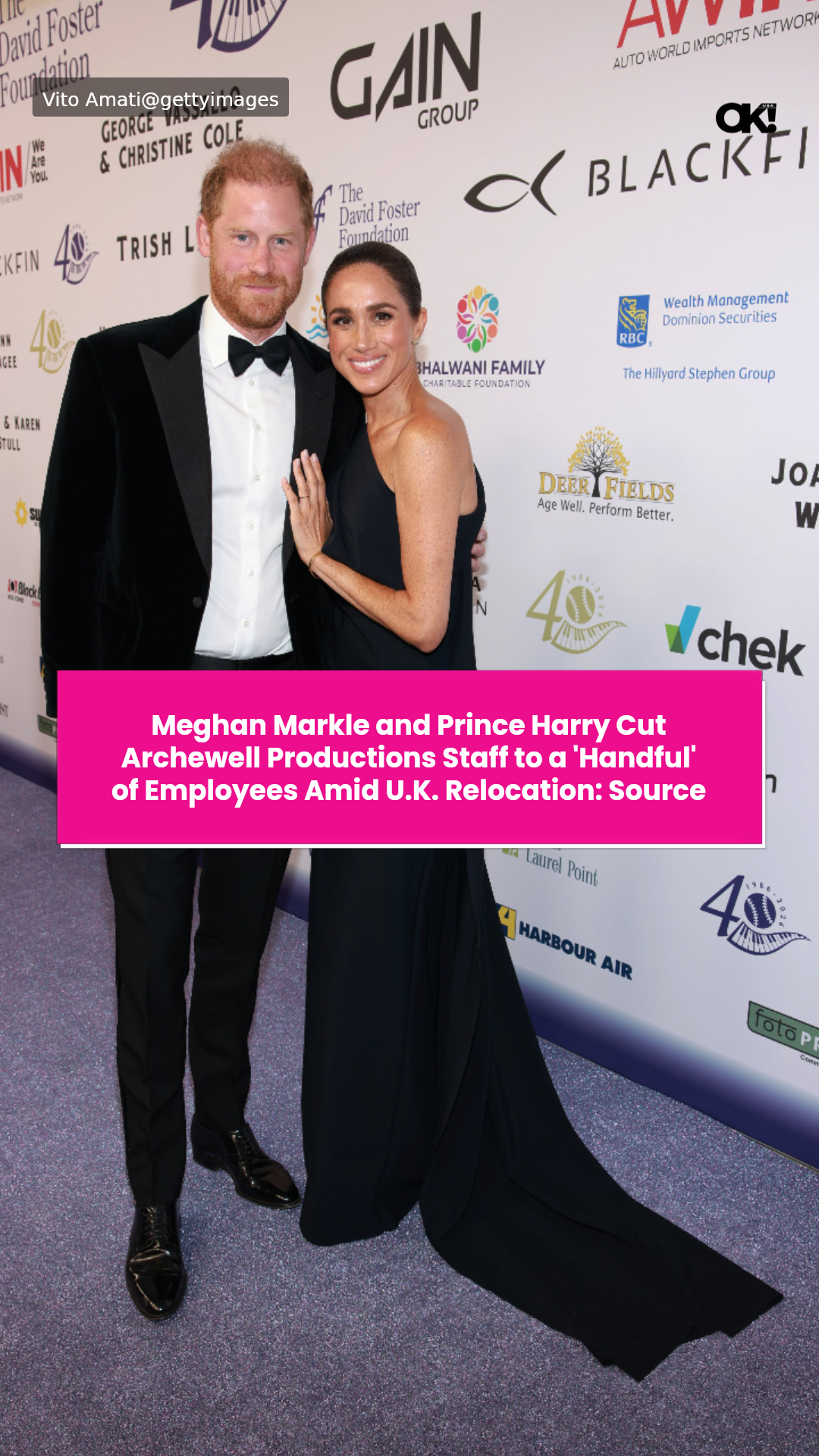 Meghan Markle and Prince Harry cut Archewell Productions staff to a ...
