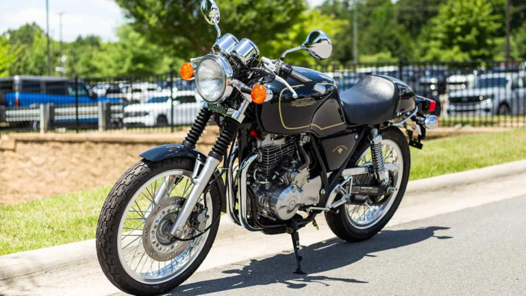The motorcycle with Honda reliability and Isle of Man soul
