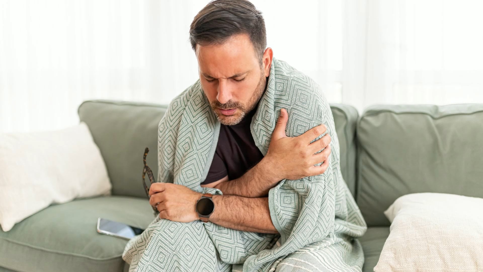 Why your body temperature drops right before you get sick